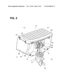 STEERING DEVICE OF OUTBOARD MOTOR diagram and image