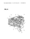 STEERING DEVICE OF OUTBOARD MOTOR diagram and image