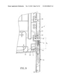 ELECTRONIC DEVICE, A SUPPORT DEVICE THEREOF AND A MTHOD FOR ASSEMBLING THE     SAME diagram and image