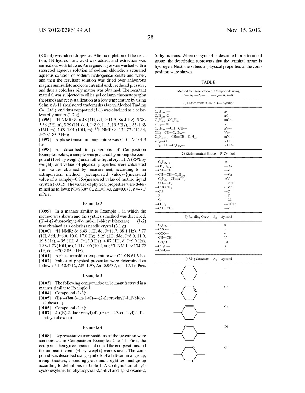 FLUOROVINYL DERIVATIVE, LIQUID CRYSTAL COMPOSITION AND LIQUID CRYSTAL     DISPLAY DEVICE - diagram, schematic, and image 29