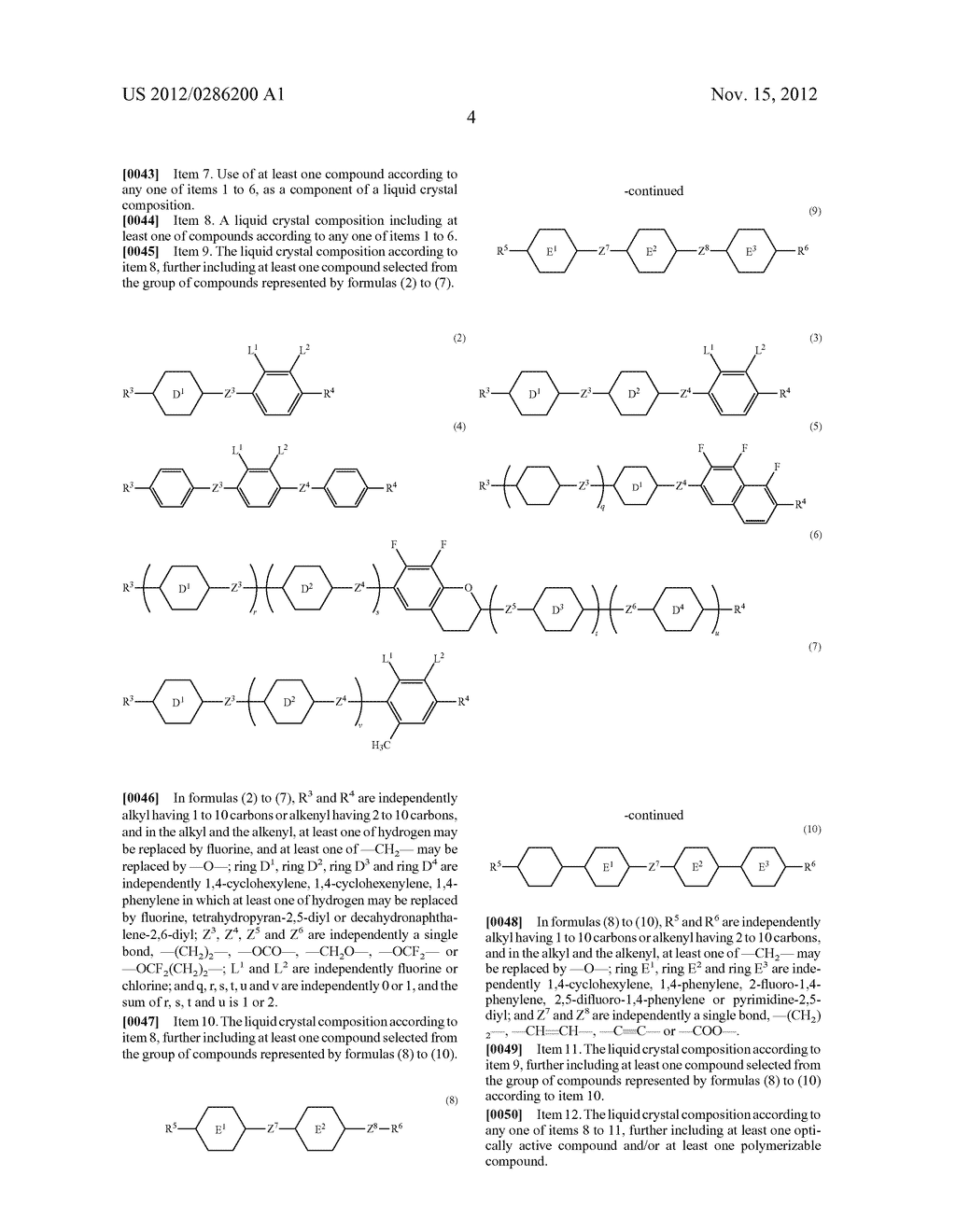 COMPOUND HAVING BICYCLO[3.3.0]OCTANE-2,6-DIYL, LIQUID CRYSTAL COMPOSITION     AND LIQUID CRYSTAL DISPLAY DEVICE - diagram, schematic, and image 05