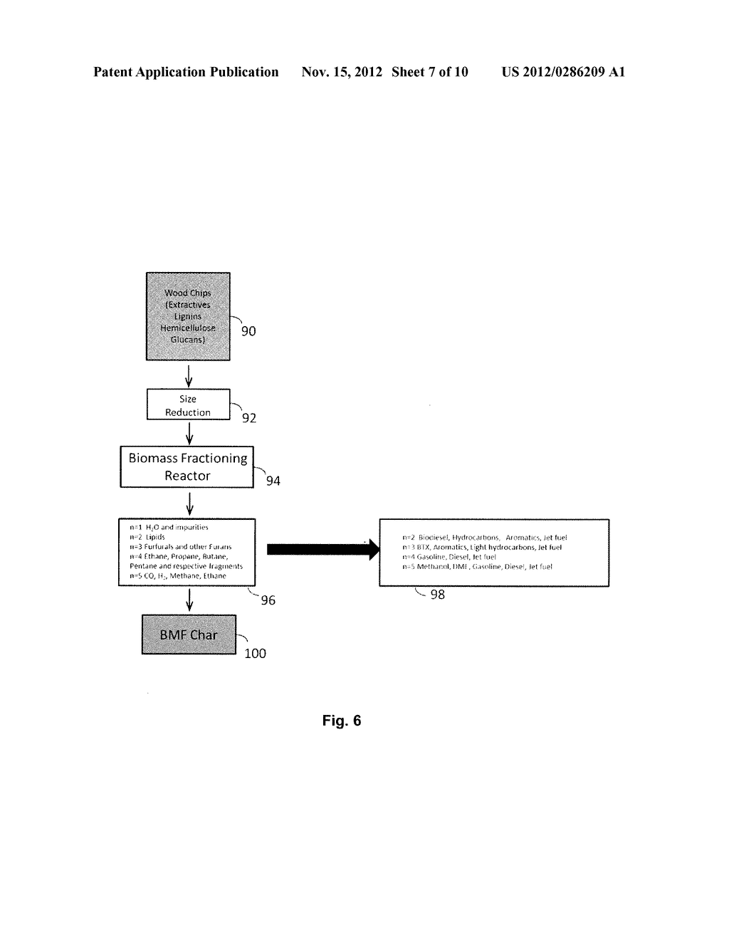 METHOD FOR BIOMASS FRACTIONING BY ENHANCING BIOMASS THERMAL CONDUCTIVITY - diagram, schematic, and image 08