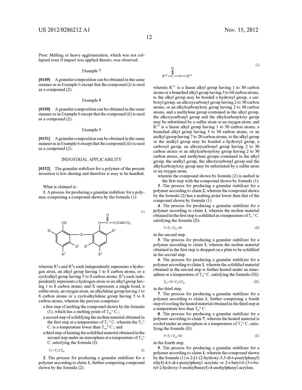 GRANULAR STABILIZER FOR POLYMER AND PRODUCTION PROCESS THEREOF - diagram, schematic, and image 13