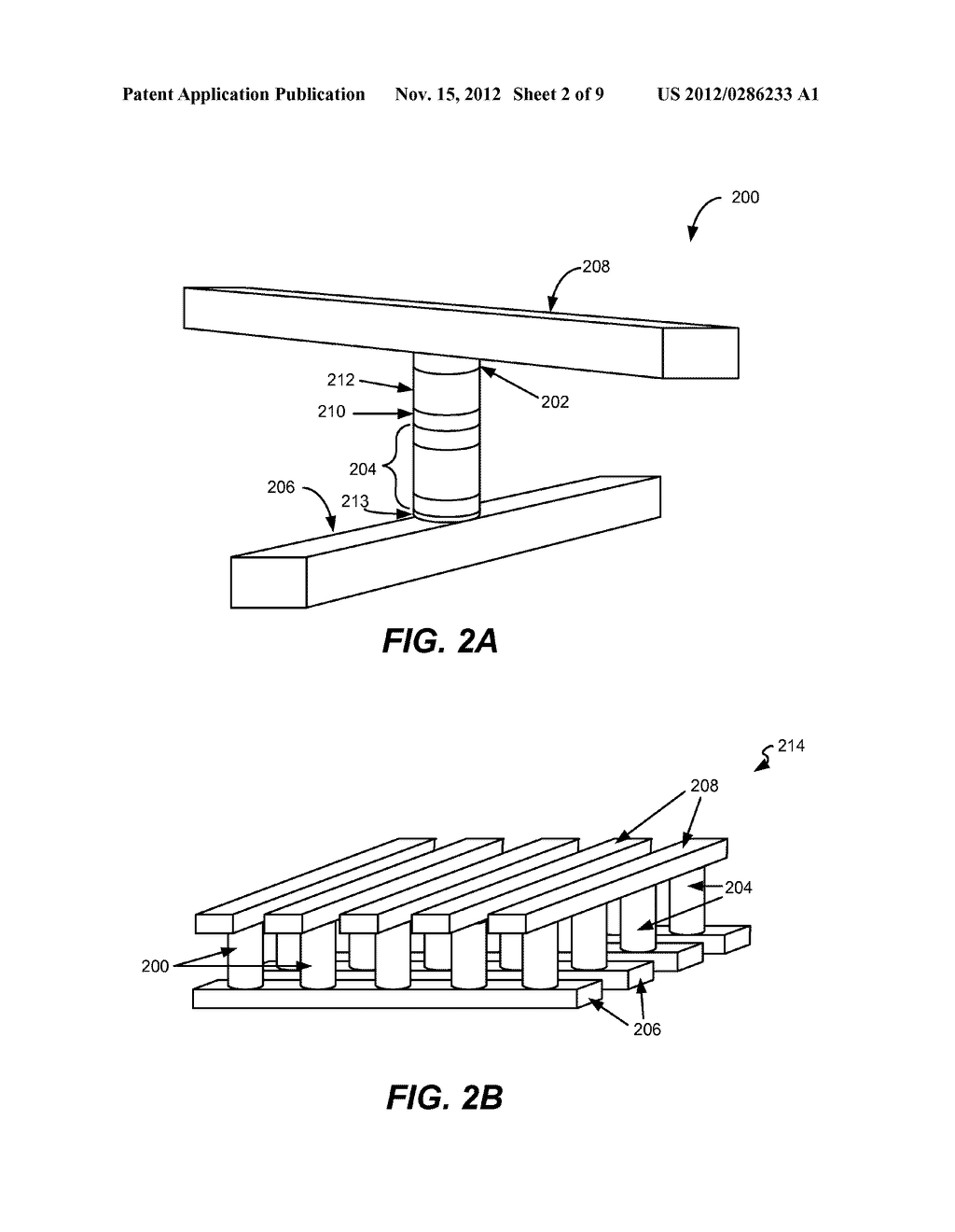 MEMORY CELL THAT EMPLOYS A SELECTIVELY DEPOSITED REVERSIBLE     RESISTANCE-SWITCHING ELEMENT AND METHODS OF FORMING THE SAME - diagram, schematic, and image 03