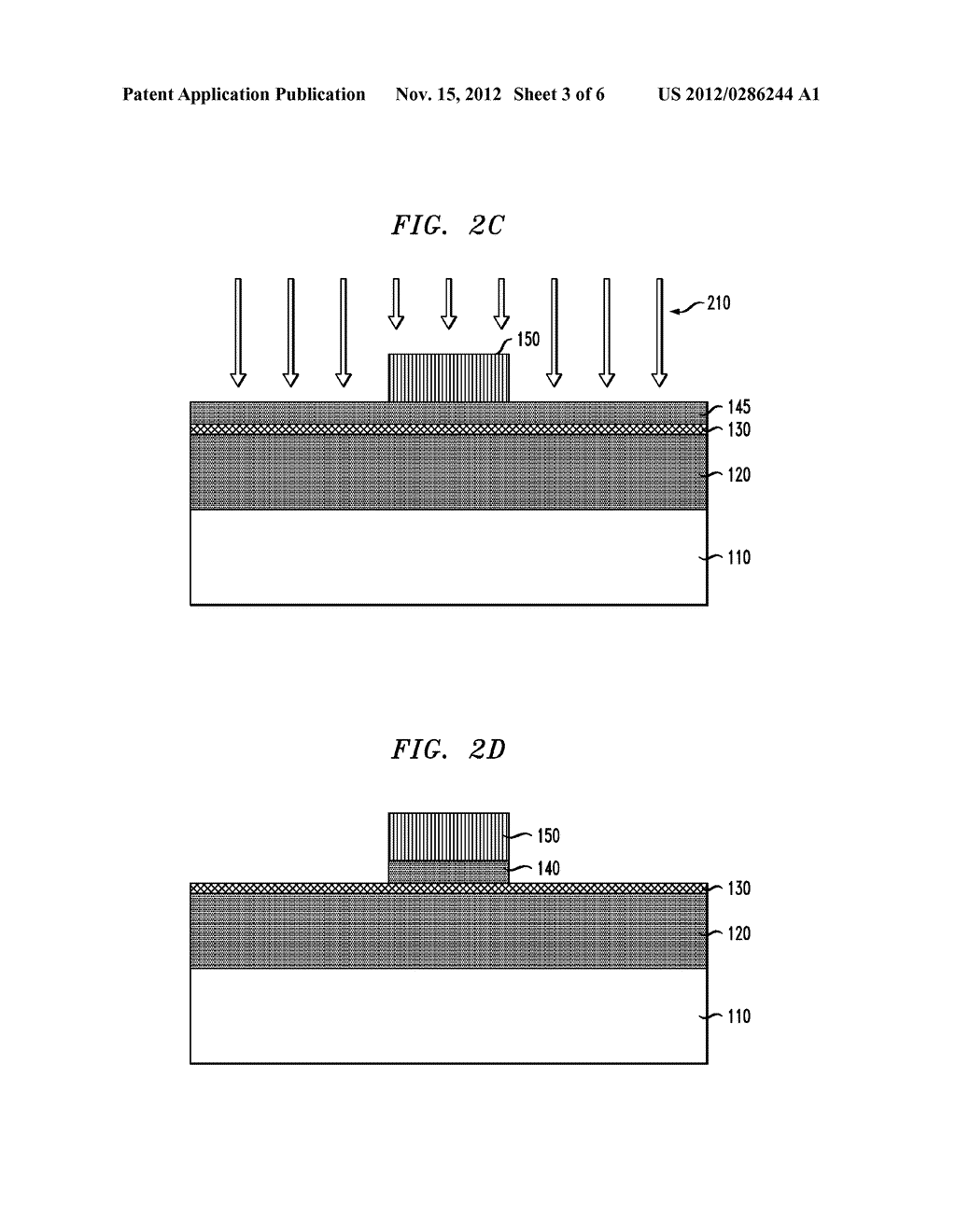 CARBON FIELD EFFECT TRANSISTORS HAVING CHARGED MONOLAYERS TO REDUCE     PARASITIC RESISTANCE - diagram, schematic, and image 04