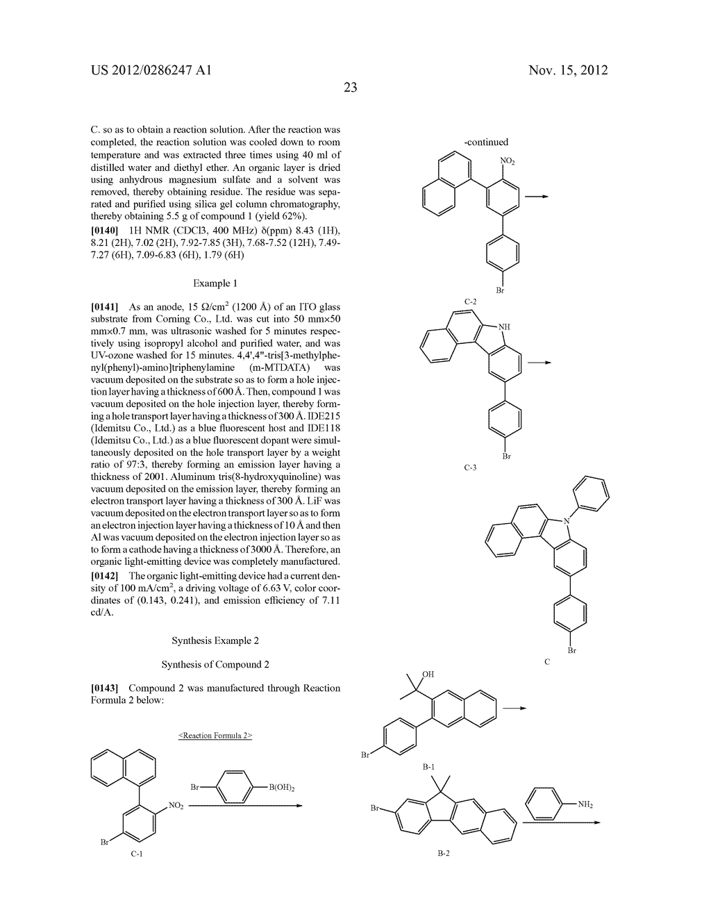 CONDENSED-CYCLIC COMPOUND, ORGANIC LIGHT-EMITTING DEVICE COMPRISING THE     SAME, AND FLAT PANEL DISPLAY APPARATUS - diagram, schematic, and image 26