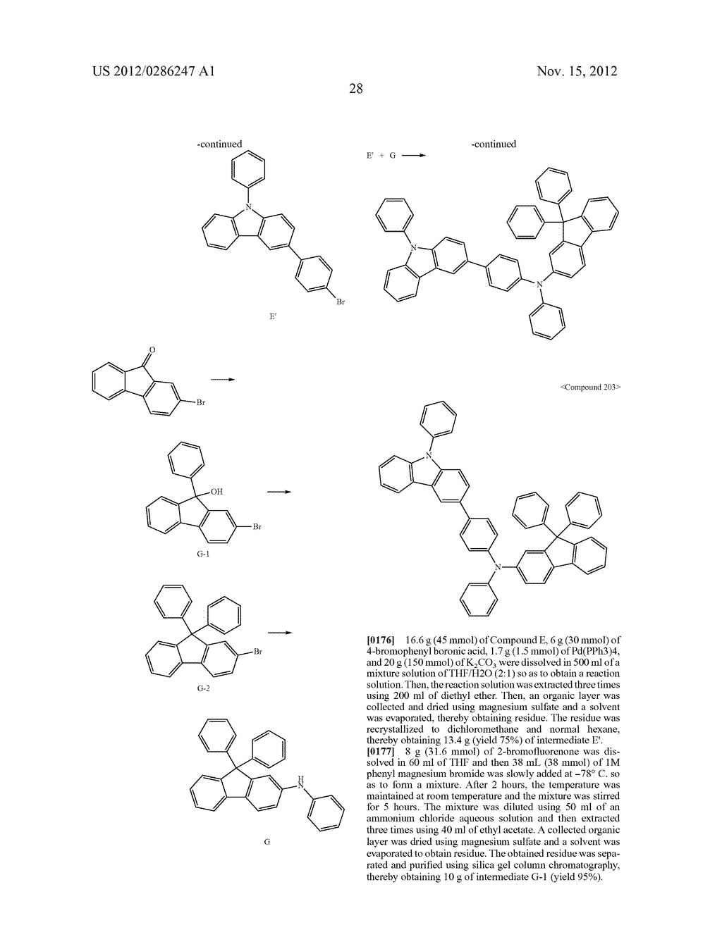 CONDENSED-CYCLIC COMPOUND, ORGANIC LIGHT-EMITTING DEVICE COMPRISING THE     SAME, AND FLAT PANEL DISPLAY APPARATUS - diagram, schematic, and image 31