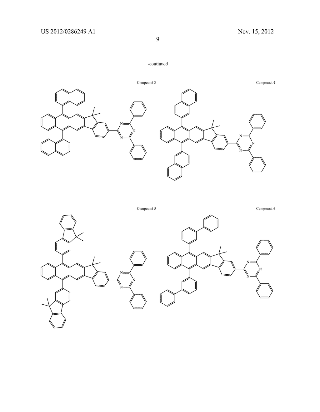 CONDENSED-CYCLIC COMPOUND, ORGANIC LIGHT-EMITTING DEVICE COMPRISING THE     SAME, AND FLAT PANEL DISPLAY APPARATUS INCLUDING THE DEVICE - diagram, schematic, and image 11