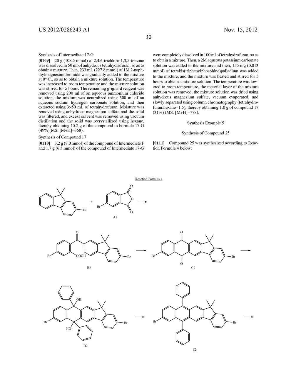 CONDENSED-CYCLIC COMPOUND, ORGANIC LIGHT-EMITTING DEVICE COMPRISING THE     SAME, AND FLAT PANEL DISPLAY APPARATUS INCLUDING THE DEVICE - diagram, schematic, and image 32