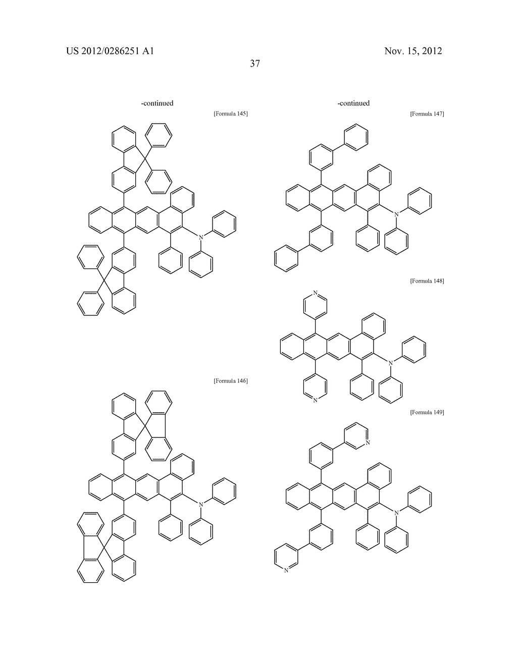 NOVEL COMPOUND AND ORGANIC LIGHT-EMITTING DEVICE INCLUDING THE SAME - diagram, schematic, and image 39