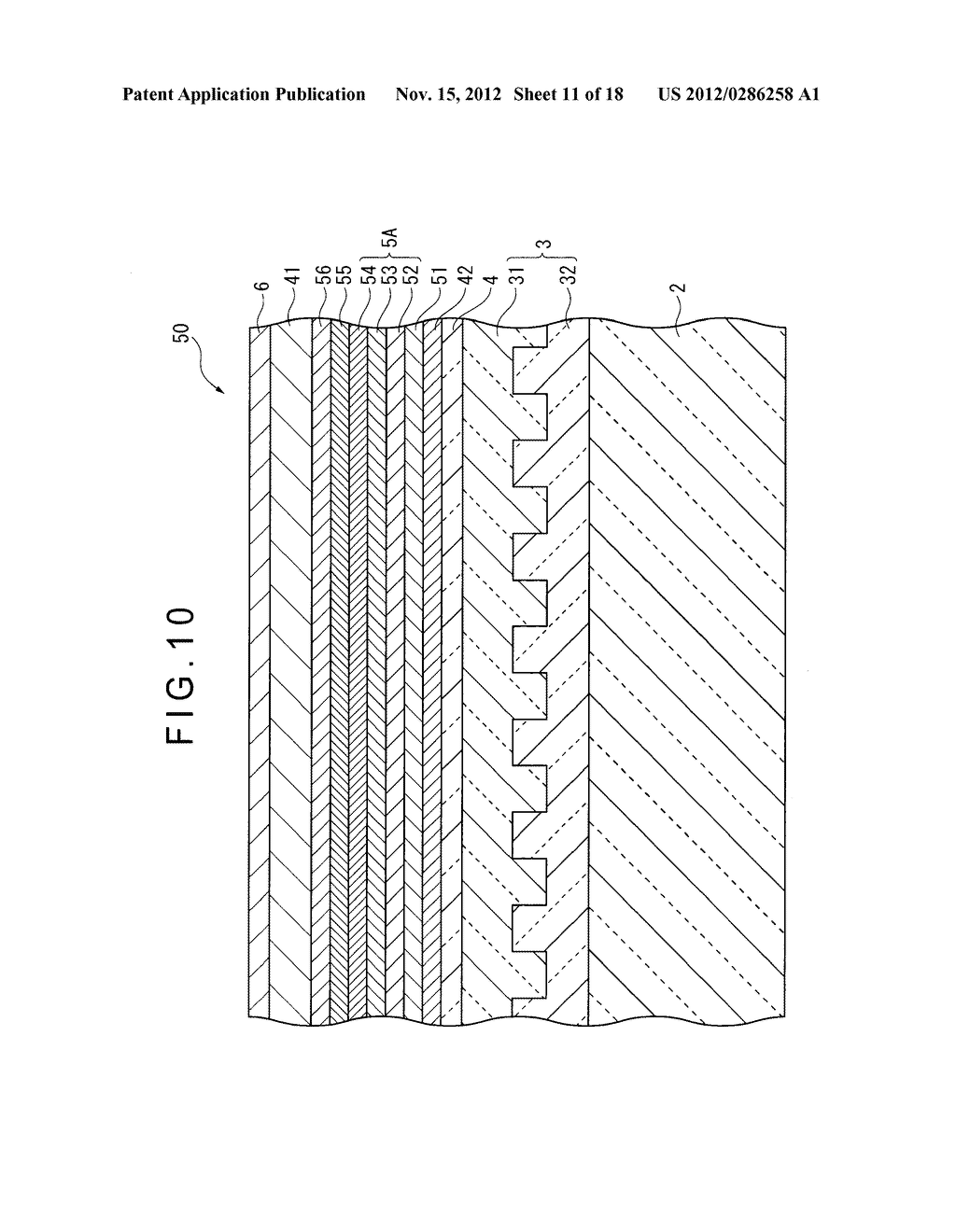 ORGANIC ELECTROLUMINESCENT ELEMENT AND LIGHTING DEVICE - diagram, schematic, and image 12