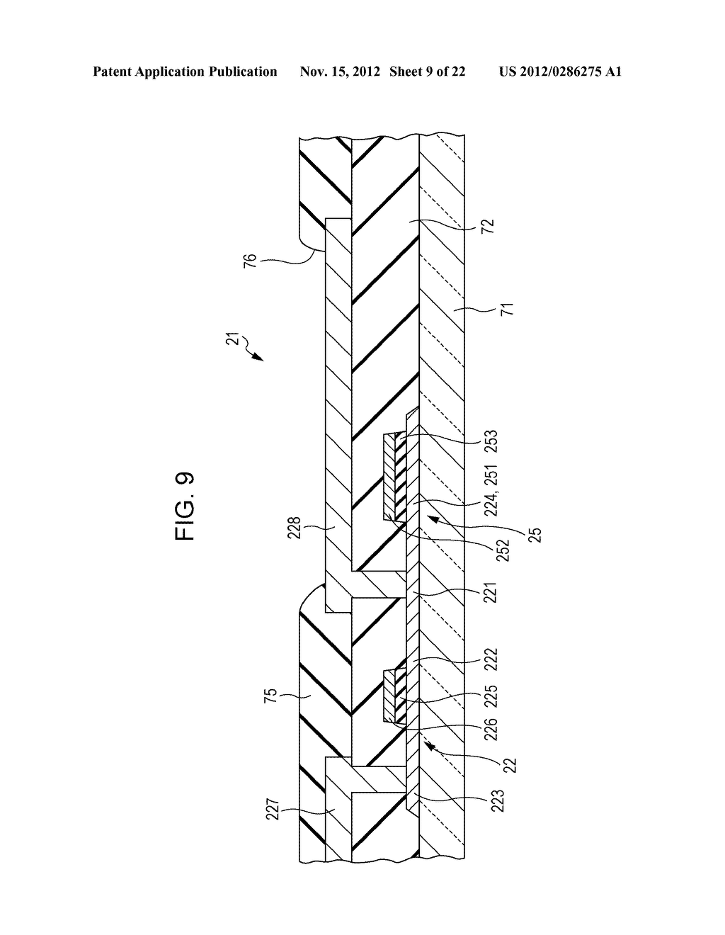 DISPLAY DEVICE AND ELECTRONIC APPARATUS - diagram, schematic, and image 10