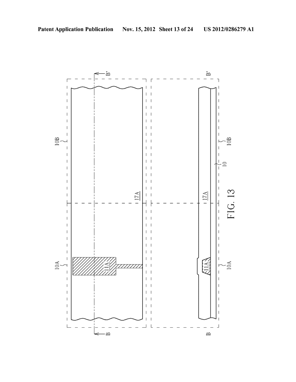 THIN FILM TRANSISTOR DEVICE AND MANUFACTURING METHOD THEREOF - diagram, schematic, and image 14