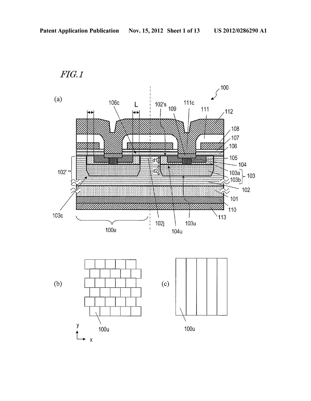 SEMICONDUCTOR ELEMENT AND SEMICONDUCTOR DEVICE - diagram, schematic, and image 02