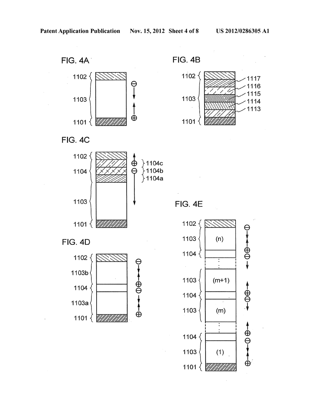 Light-Emitting Element, Light-Emitting Module, Light-Emitting Panel, and     Light-Emitting Device - diagram, schematic, and image 05