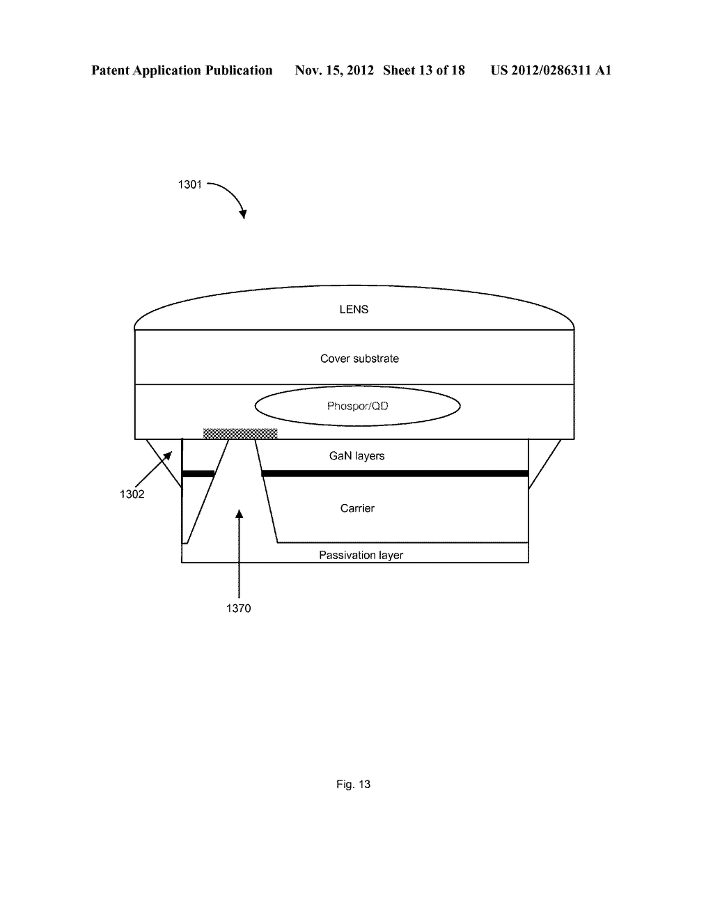 LIGHT EMITTING DIODE PACKAGE AND METHOD OF MANUFACTURE - diagram, schematic, and image 14