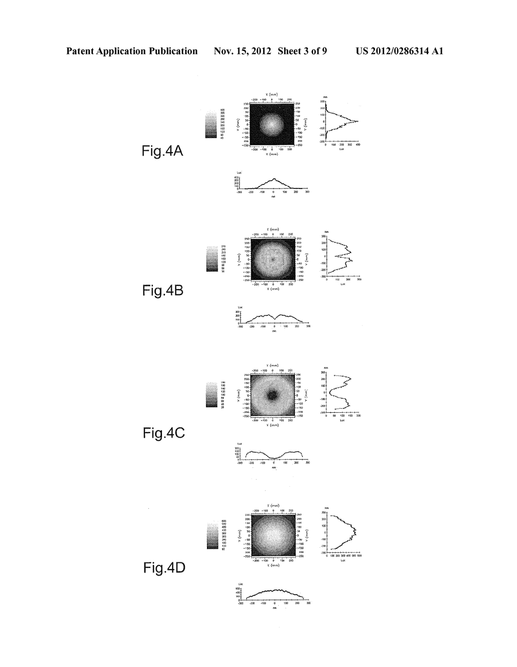 WHITE LED LIGHTING DEVICE, AND OPTICAL LENS - diagram, schematic, and image 04