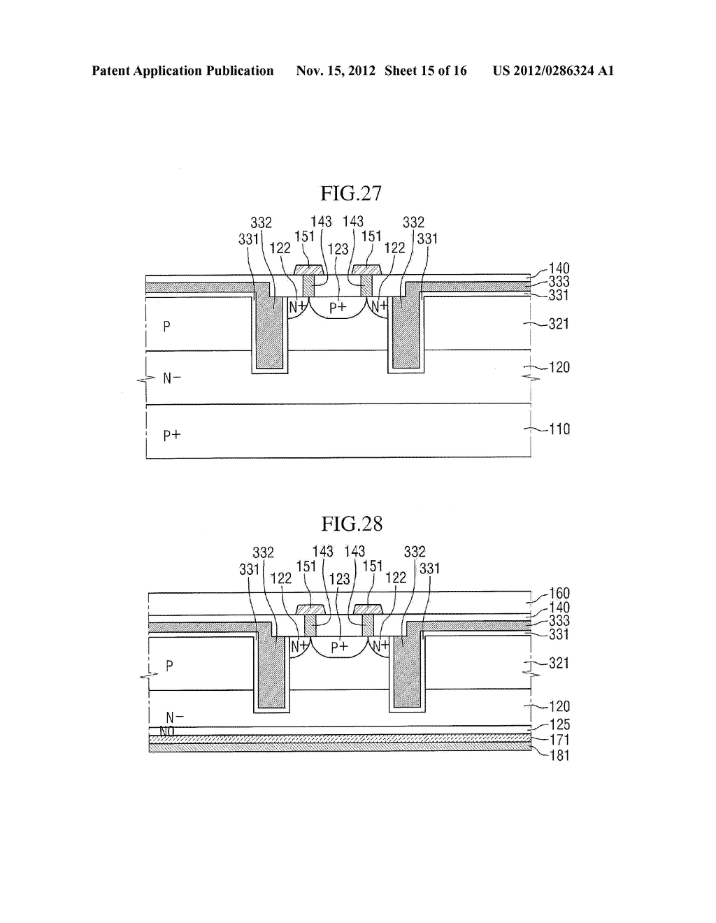 MANUFACTURING METHOD FOR INSULATED-GATE BIPOLAR TRANSITOR AND DEVICE USING     THE SAME - diagram, schematic, and image 16