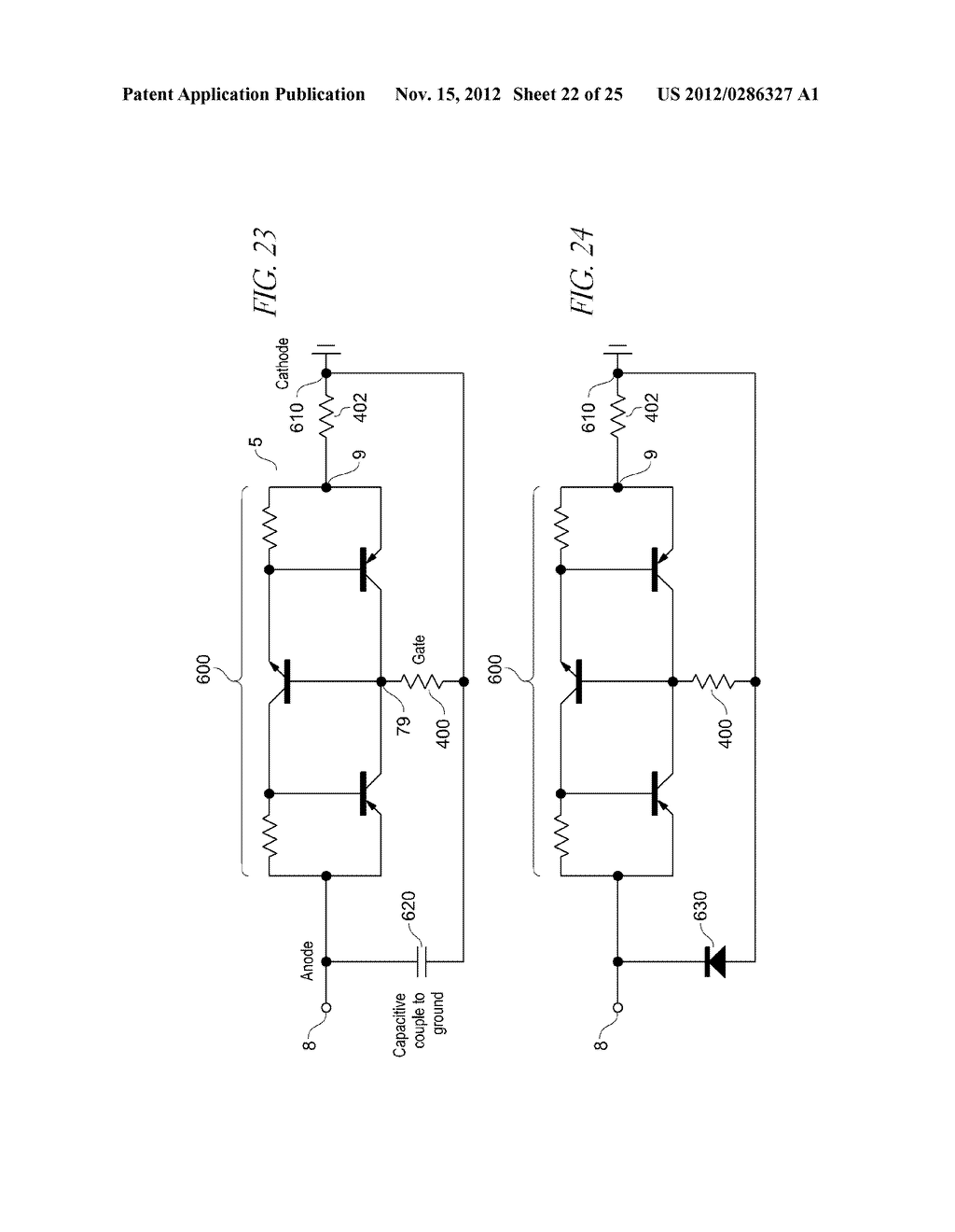 OVERVOLTAGE AND/OR ELECTROSTATIC DISCHARGE PROTECTION DEVICE - diagram, schematic, and image 23