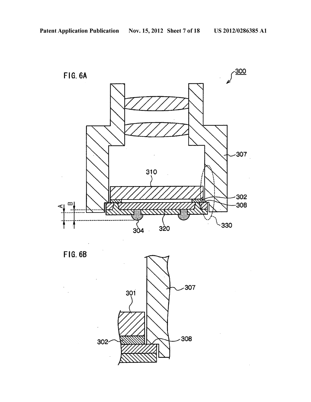 SEMICONDUCTOR DEVICE, CAMERA MODULE, AND SEMICONDUCTOR DEVICE     MANUFACTURING METHOD - diagram, schematic, and image 08