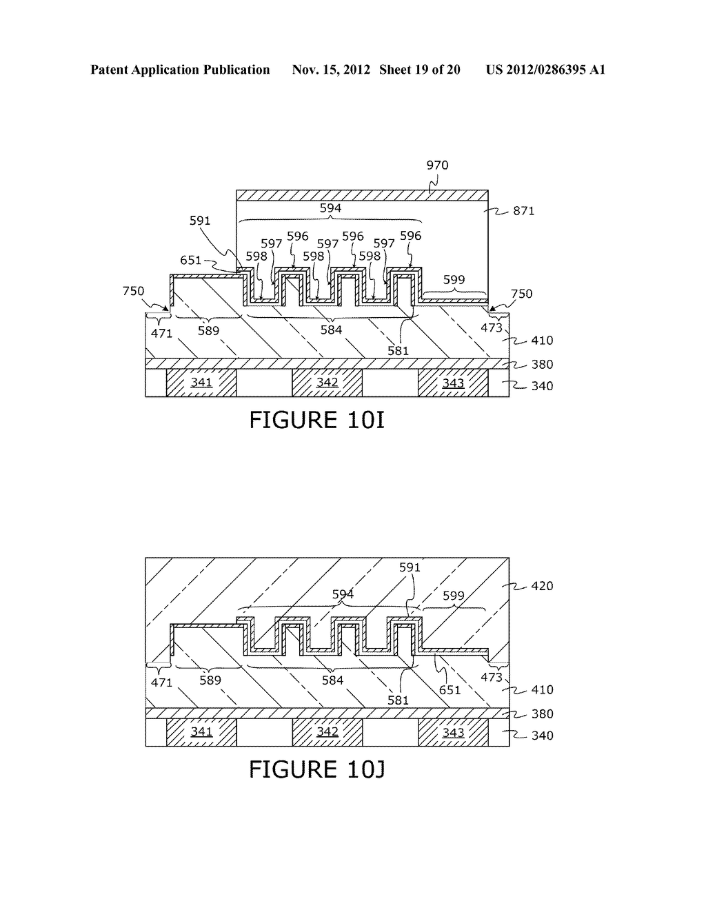 EMBEDDED CAPACITOR DEVICE AND METHODS OF FABRICATION - diagram, schematic, and image 20