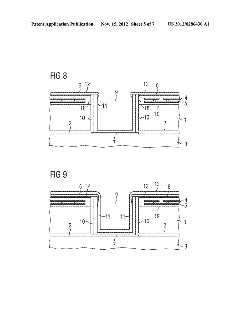 Method of Producing a Semiconductor Device and Semiconductor Device Having     a Through-Wafer Interconnect - diagram, schematic, and image 06