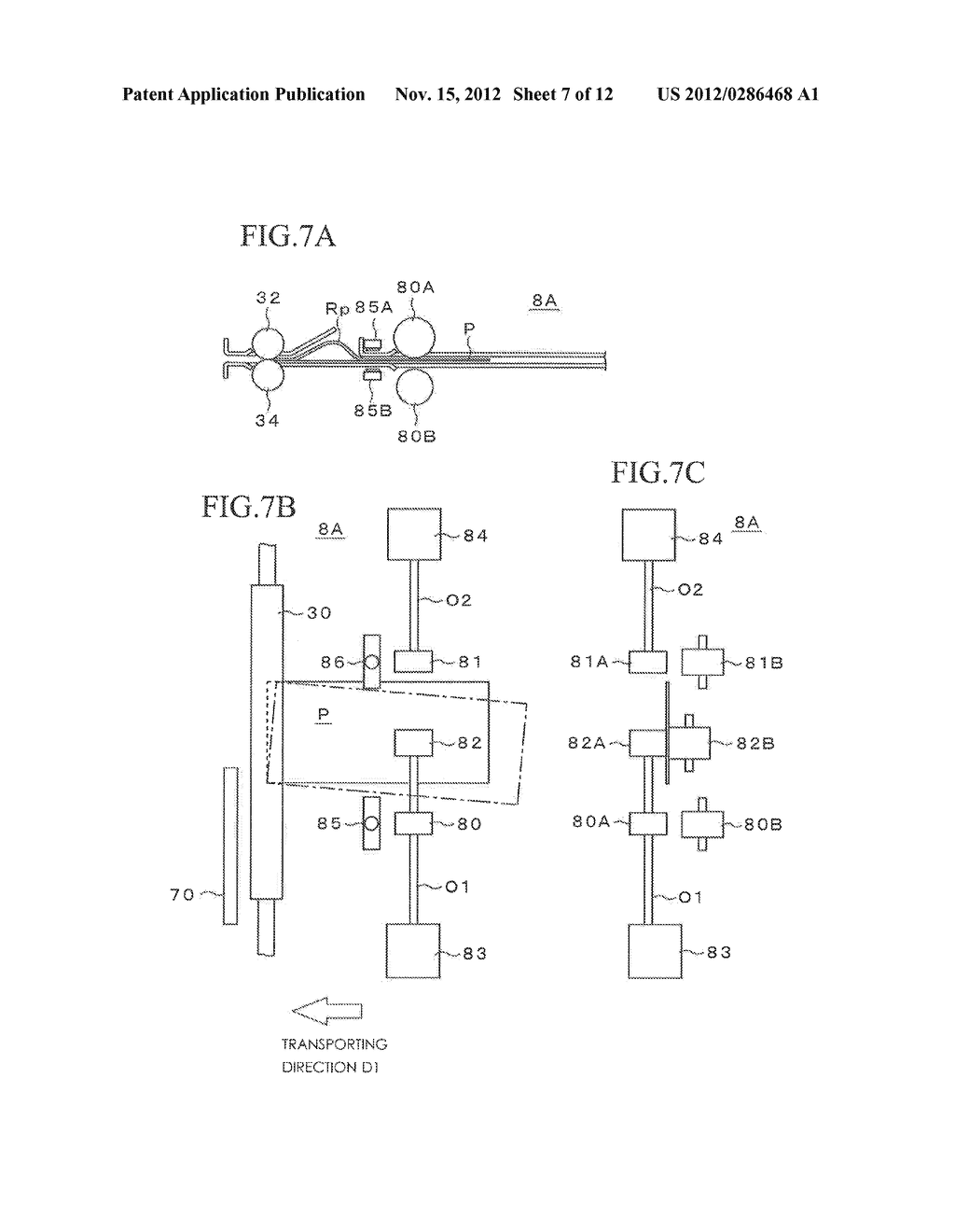 TRANSPORTING DEVICE AND IMAGE FORMING APPARATUS USING THE SAME - diagram, schematic, and image 08