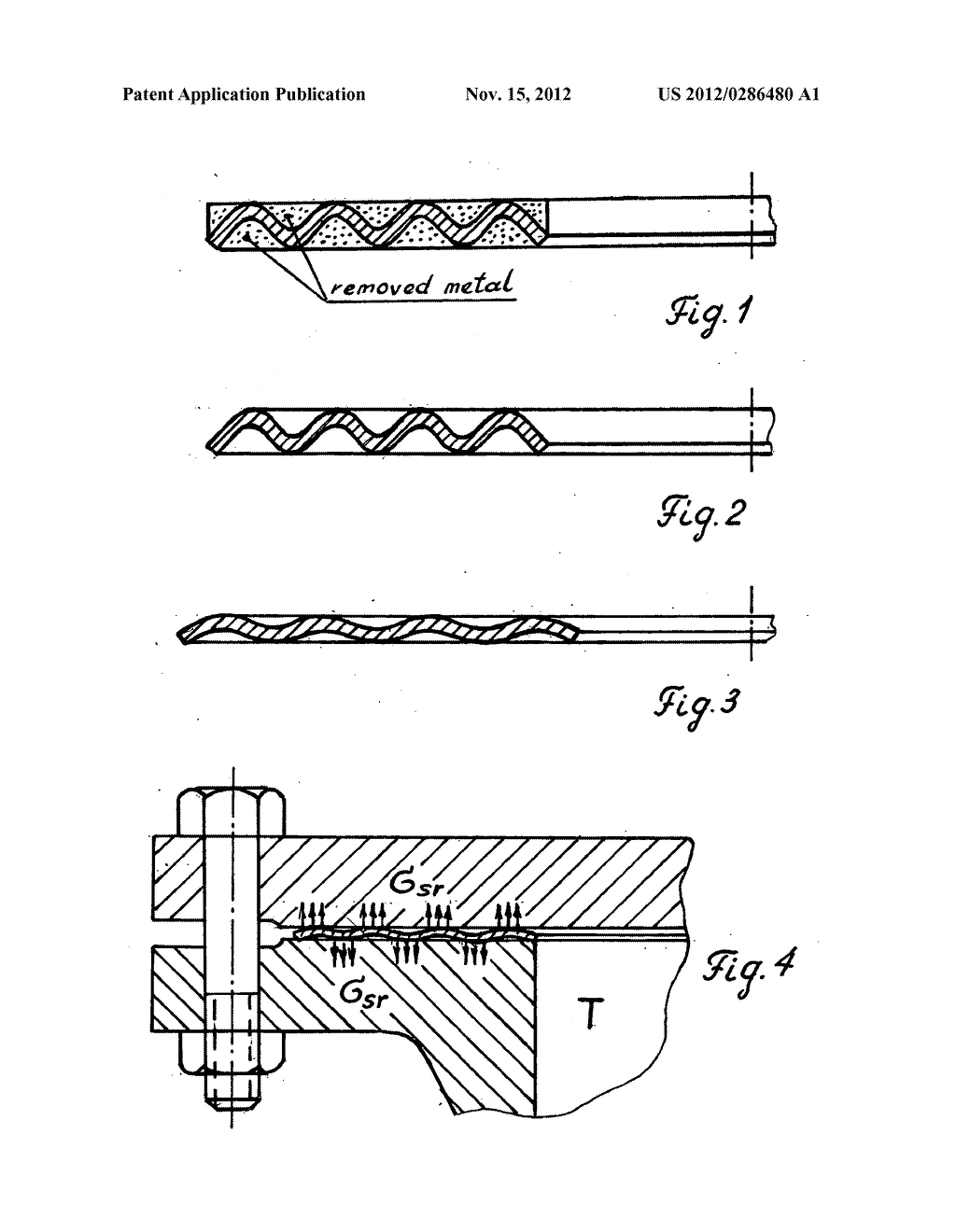 Negative creep corrugated gasket and methods of manufacturing same - diagram, schematic, and image 02