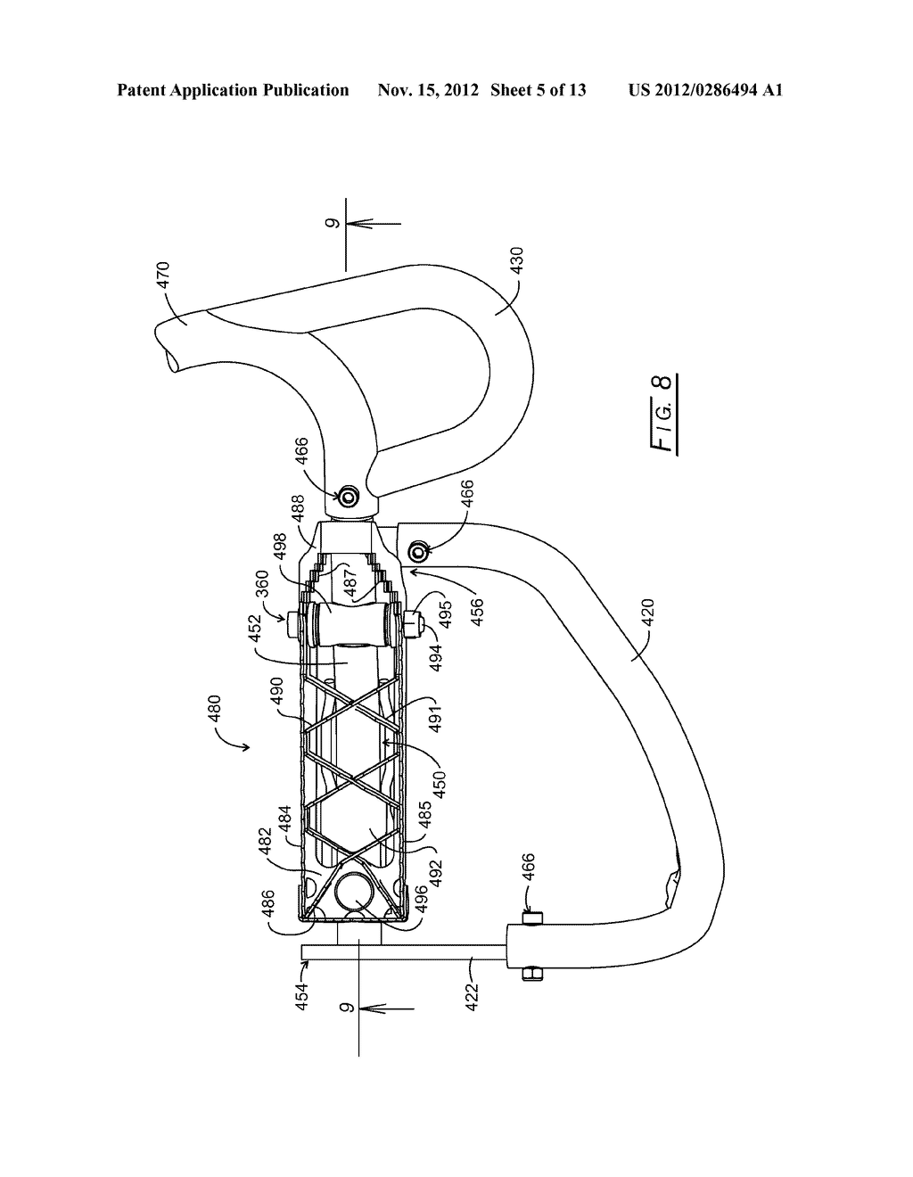 Guard Bar and Tunable Footpeg System for All-Terrain Vehicles - diagram, schematic, and image 06