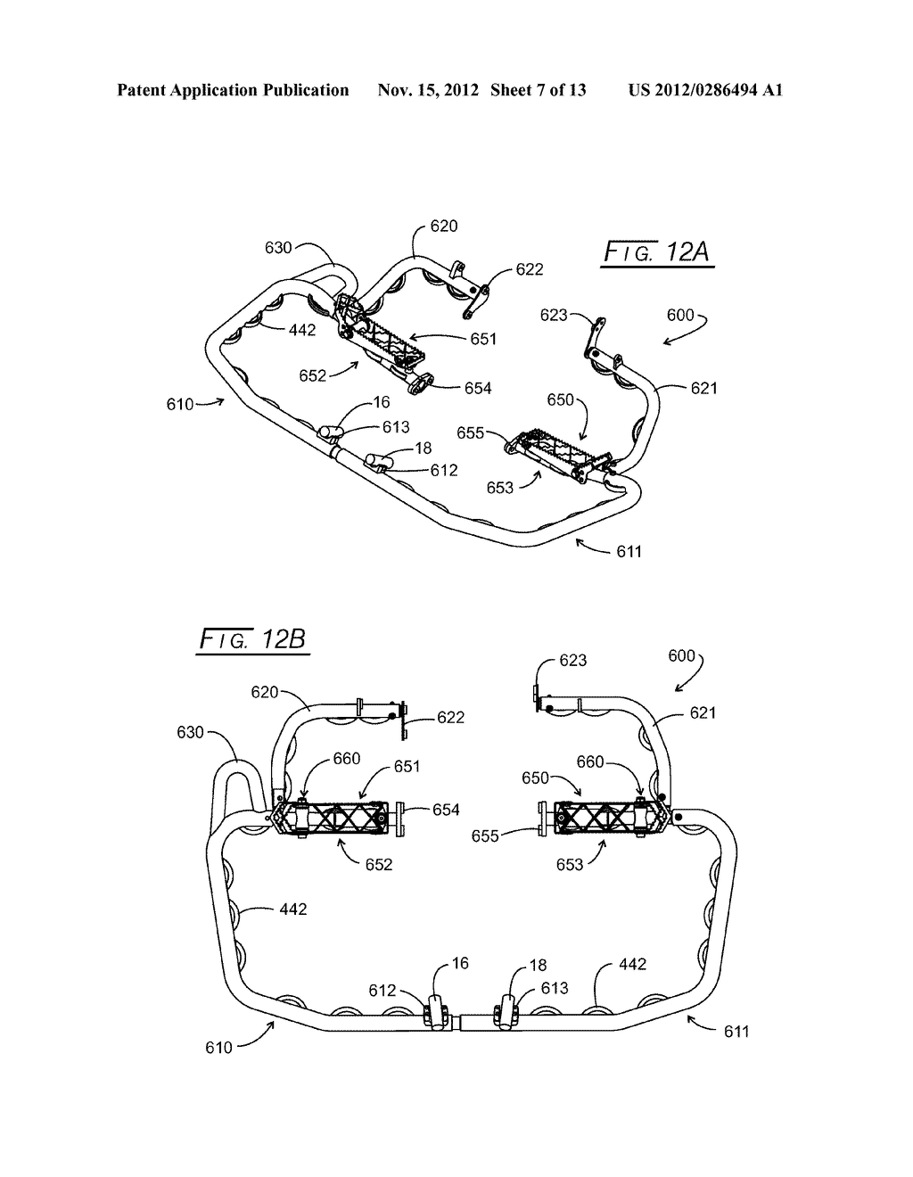 Guard Bar and Tunable Footpeg System for All-Terrain Vehicles - diagram, schematic, and image 08