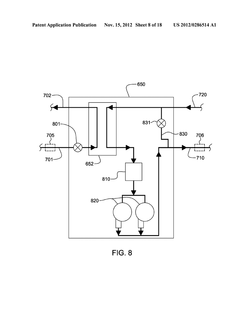FLUID-DRIVEN, ELECTRICITY-GENERATING SYSTEM AND METHOD FOR A DATA CENTER - diagram, schematic, and image 09