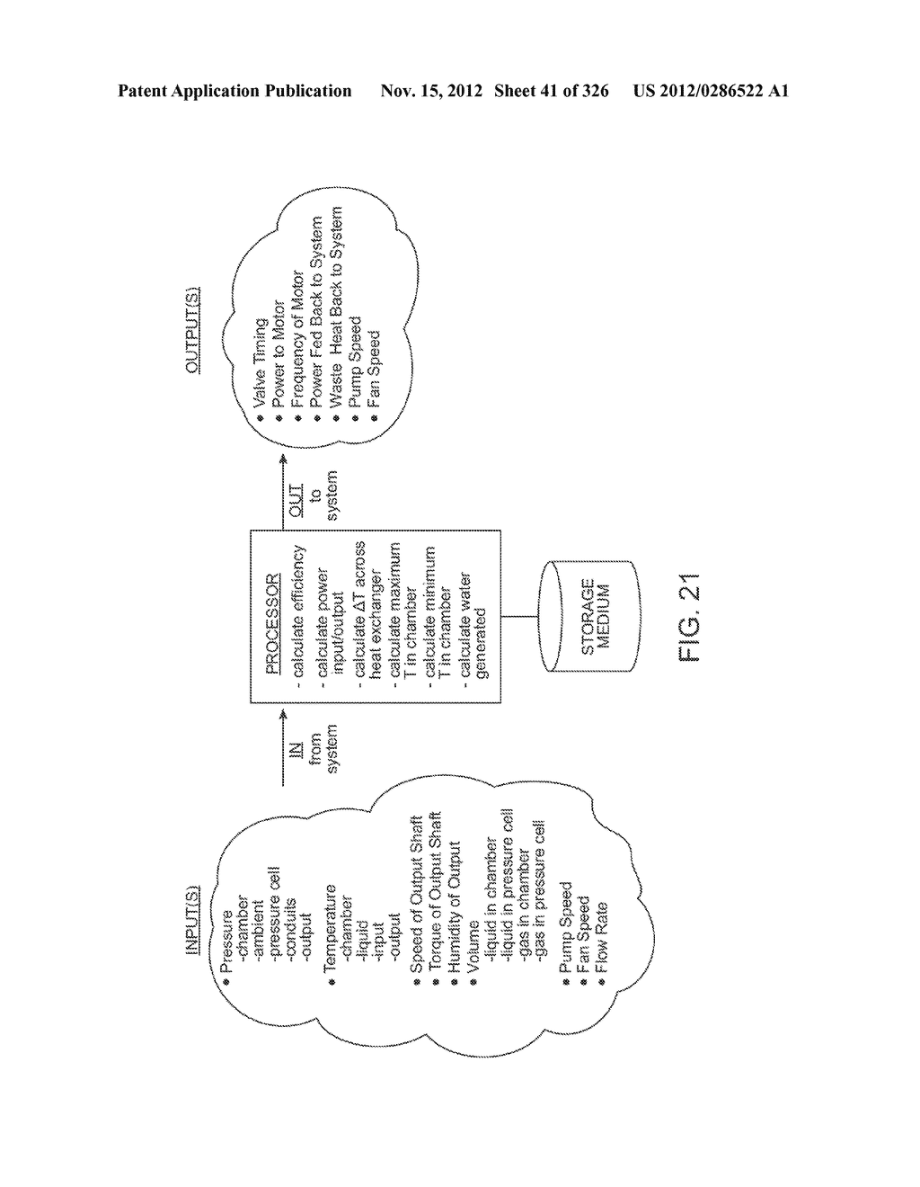 COMPRESSED AIR ENERGY STORAGE SYSTEM UTILIZING TWO-PHASE FLOW TO     FACILITATE HEAT EXCHANGE - diagram, schematic, and image 42