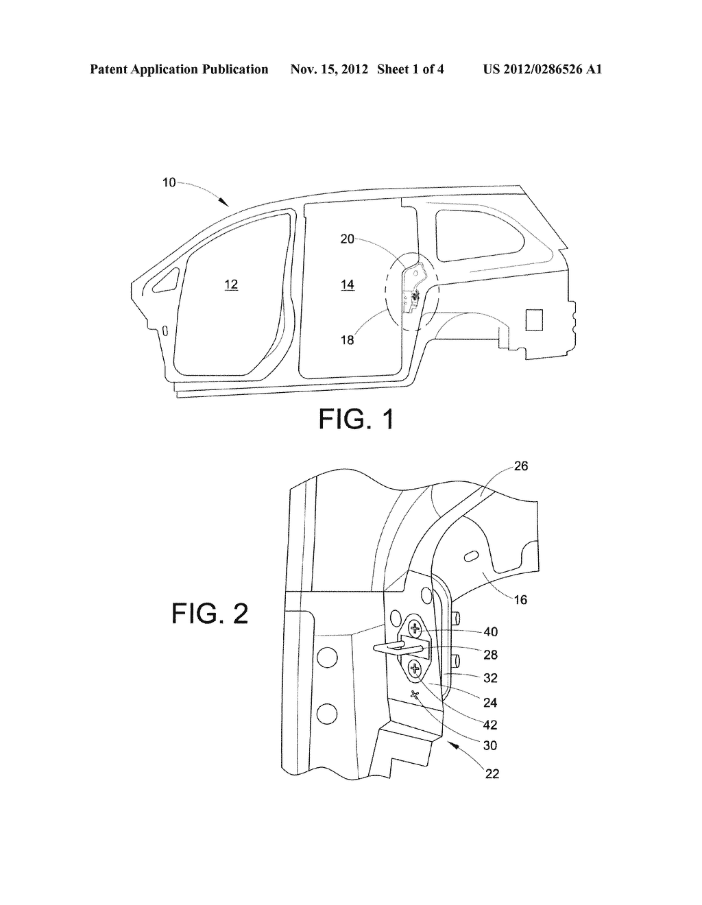 STRIKER STIFFENER REINFORCEMENT - diagram, schematic, and image 02