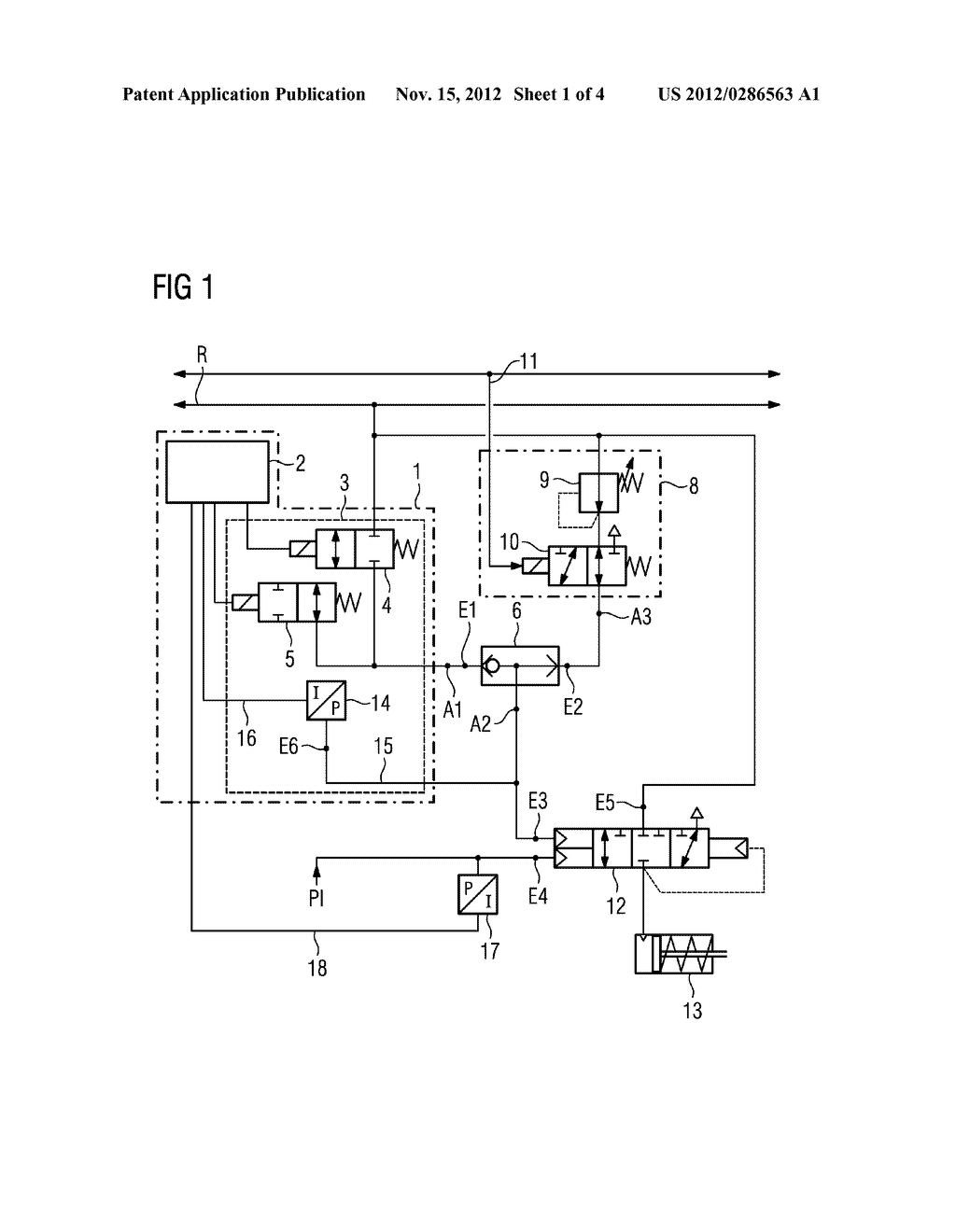 BRAKE ARRANGEMENT OF A RAIL VEHICLE - diagram, schematic, and image 02