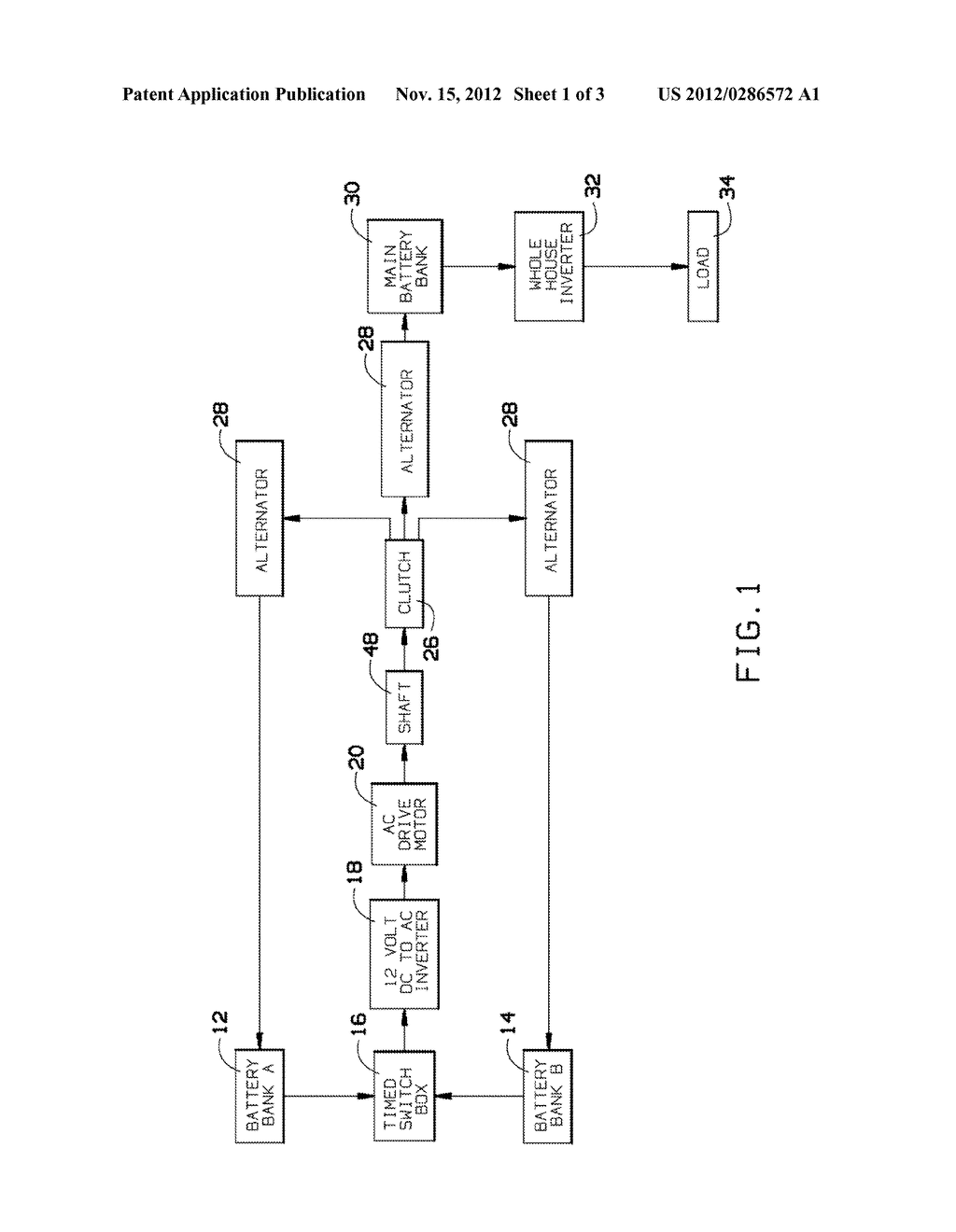 SELF-SUFFICIENT GENERATOR FOR PRODUCING ELECTRICAL POWER - diagram, schematic, and image 02