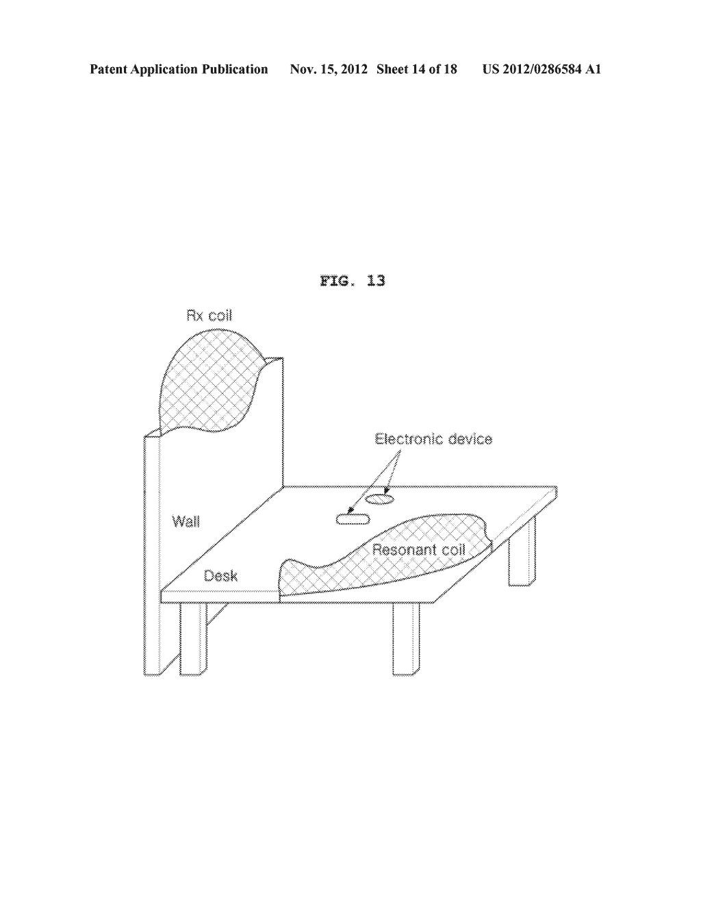 SPACE-ADAPTIVE WIRELESS POWER TRANSFER SYSTEM AND METHOD USING EVANESCENT     FIELD RESONANCE - diagram, schematic, and image 15