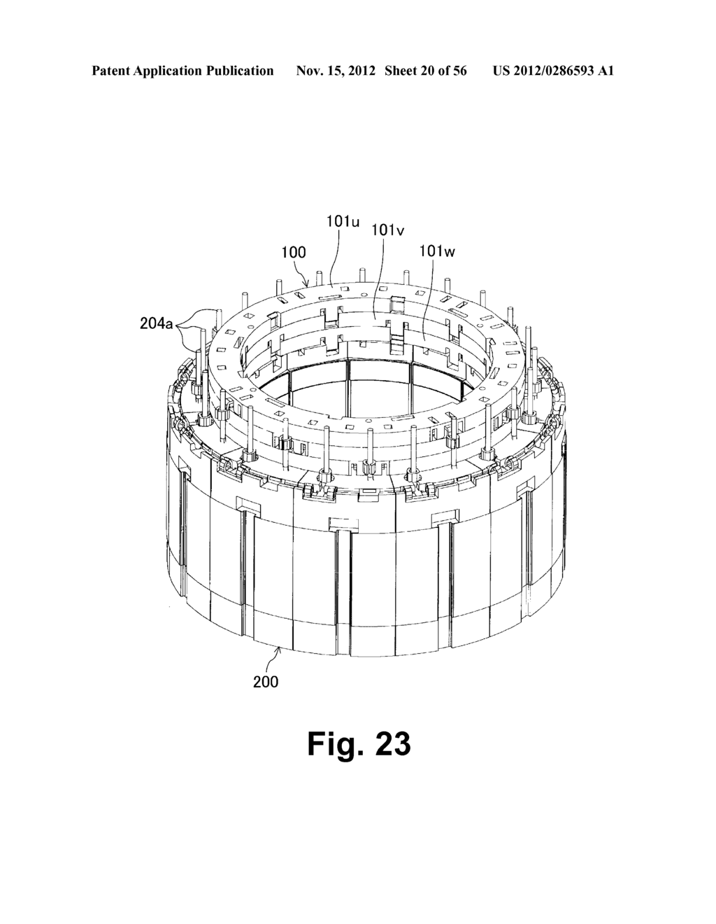 STATOR AND MOTOR - diagram, schematic, and image 21