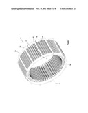 Lamination For Stator Core, Stator Core Comprising Said Lamination and     Method For Making Said Lamination diagram and image