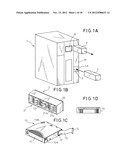 CARTRIDGE MAGAZINE FOR LIBRARY SYSTEM AND LIBRARY SYSTEM diagram and image