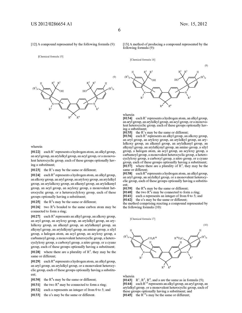 COMPOUND AND ORGANIC ELECTROLUMINESCENT ELEMENT USING THE SAME - diagram, schematic, and image 07