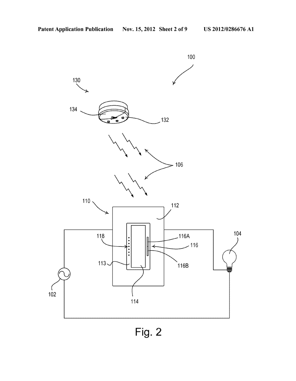 Load Control Device that is Responsive to Different Types of Wireless     Transmitters - diagram, schematic, and image 03