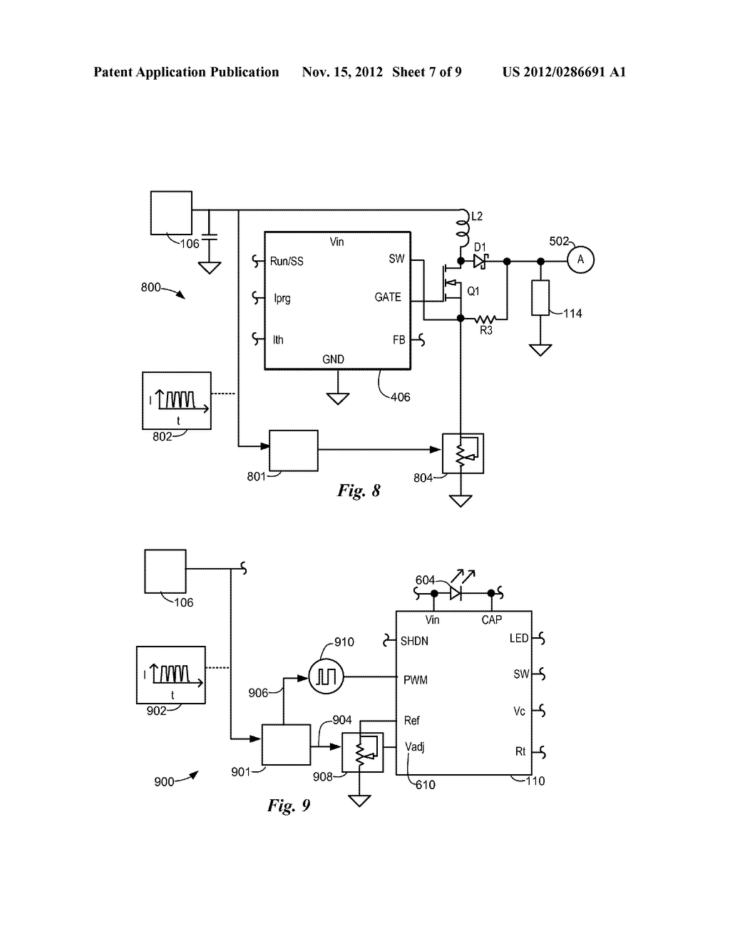 Method, Apparatus, and System for Supplying Pulsed Current to a Load - diagram, schematic, and image 08