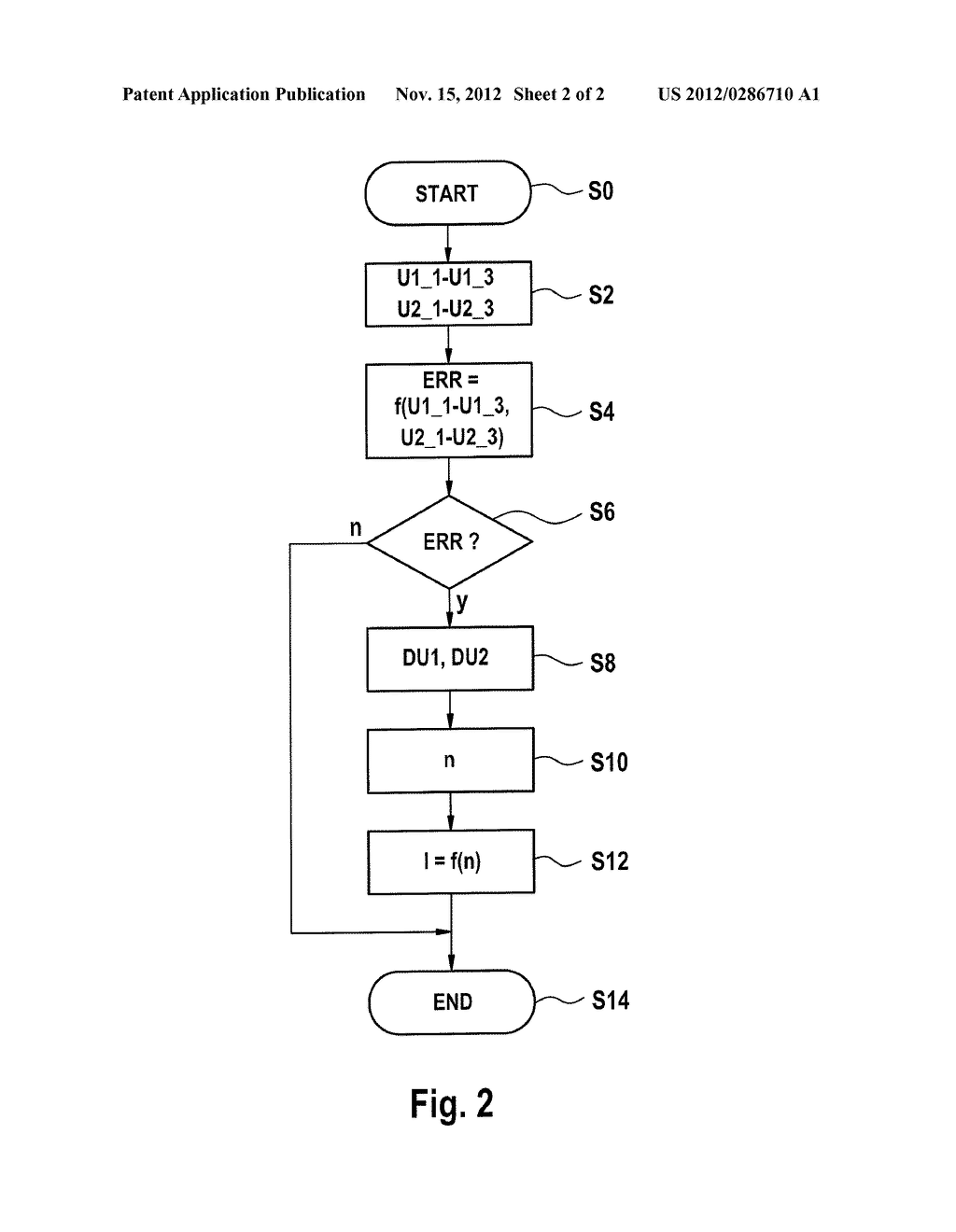 CIRCUIT ARRANGEMENT AND METHOD AND DEVICE FOR OPERATING THE CIRCUIT     ARRANGEMENT - diagram, schematic, and image 03