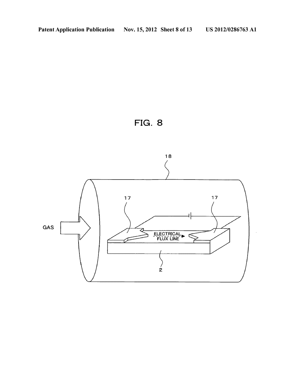 METHOD OF USE OF A FIELD-EFFECT TRANSISTOR, SINGLE-ELECTRON TRANSISTOR AND     SENSOR - diagram, schematic, and image 09