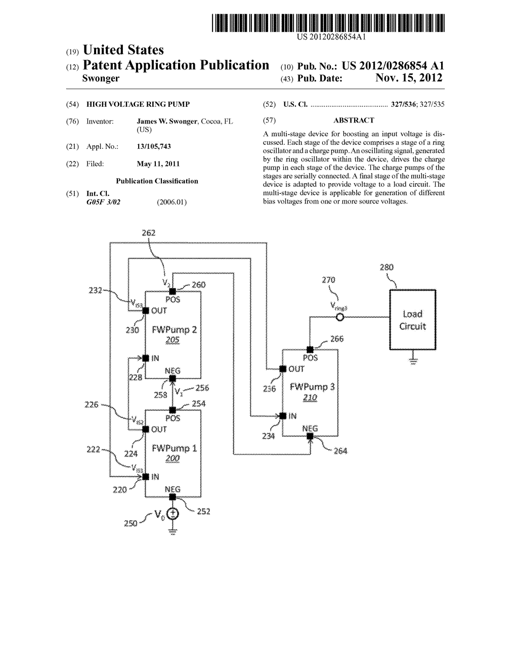 High Voltage Ring Pump - diagram, schematic, and image 01