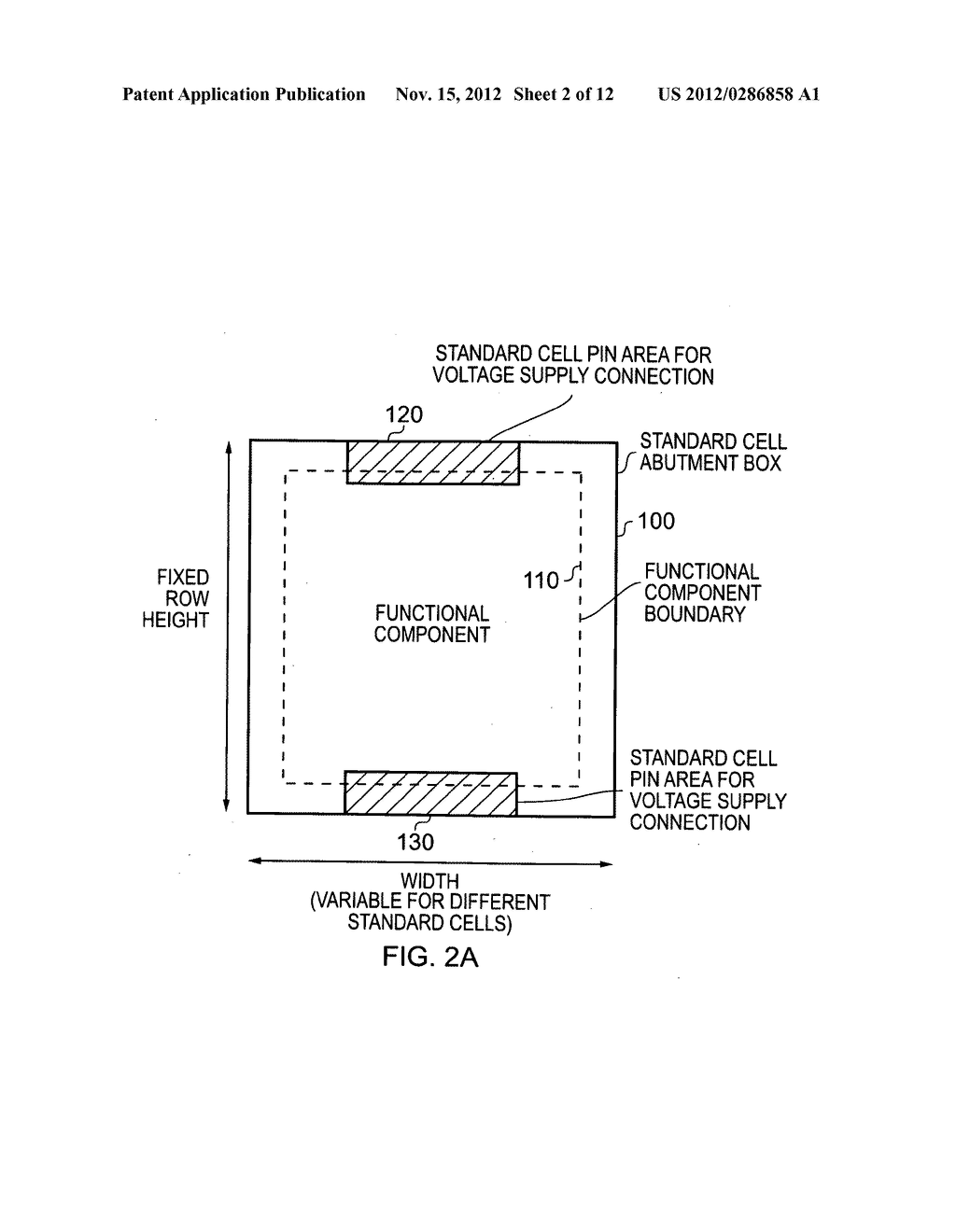 Integrated circuit, method of generating a layout of an integrated circuit     using standard cells, and a standard cell library providing such standard     cells - diagram, schematic, and image 03