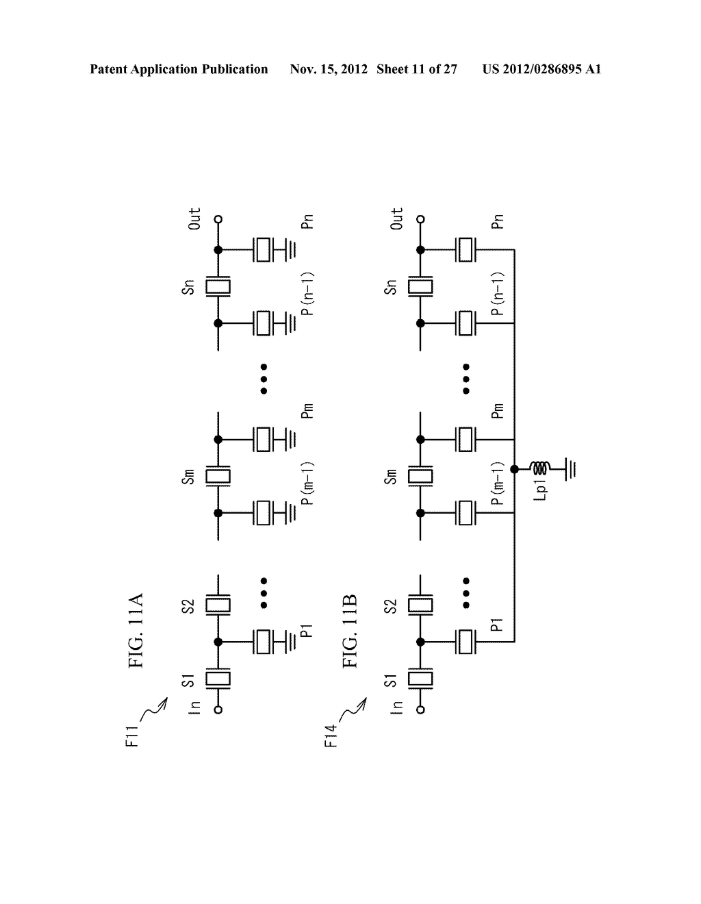 LADDER FILTER, DUPLEXER AND MODULE - diagram, schematic, and image 12