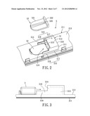 ELECTRONIC DEVICE AND RETAINING MECHANISM FOR RETAINING A MAGNETIC ELEMENT     OF THE ELECTRONIC DEVICE diagram and image