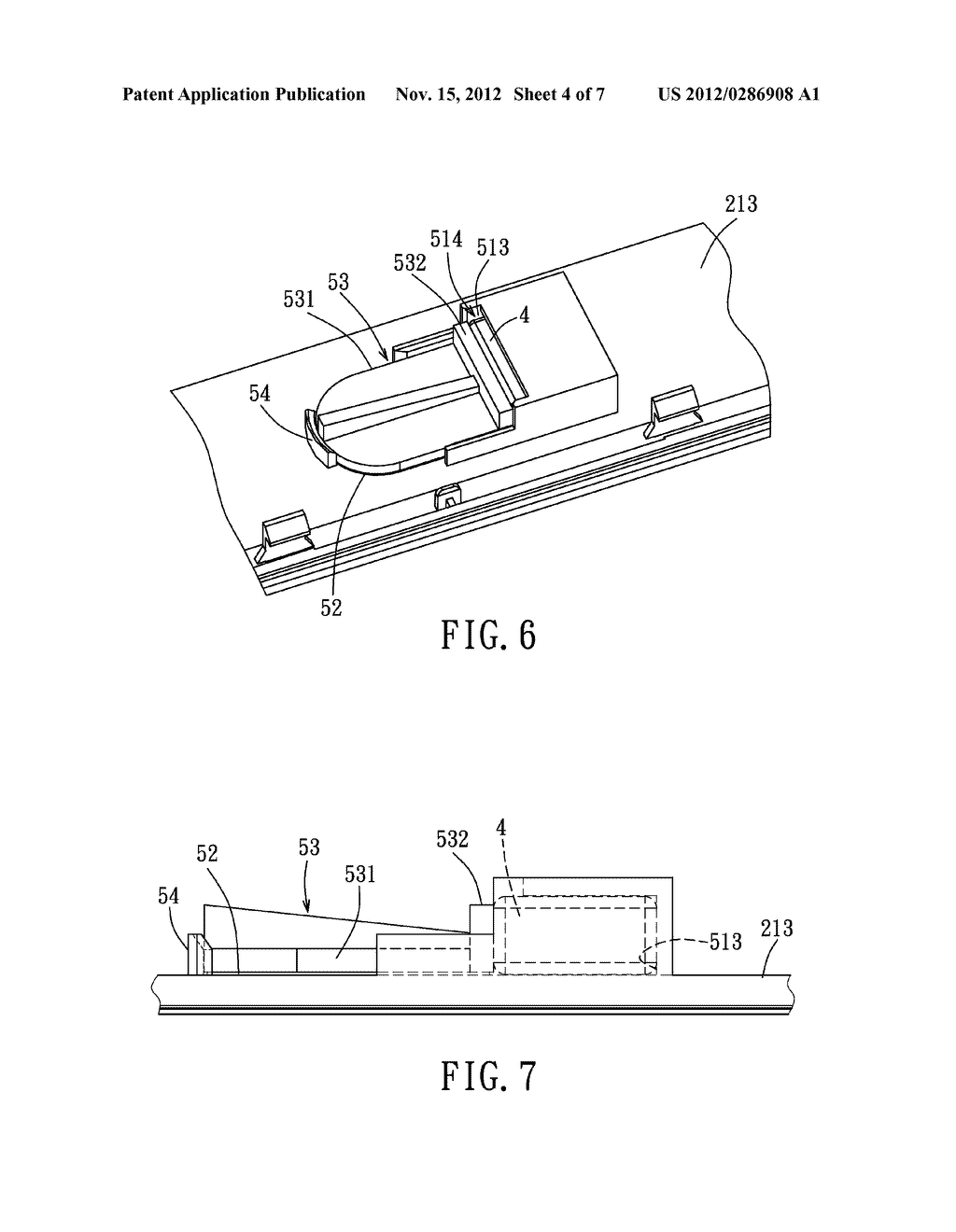 ELECTRONIC DEVICE AND RETAINING MECHANISM FOR RETAINING A MAGNETIC ELEMENT     OF THE ELECTRONIC DEVICE - diagram, schematic, and image 05