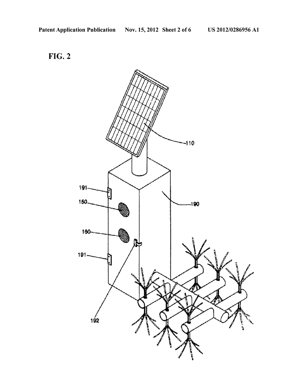 BIRD REPELLING DEVICE - diagram, schematic, and image 03